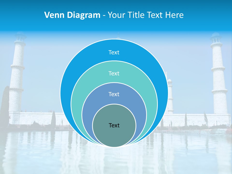 Grandeur Indian Tomb PowerPoint Template