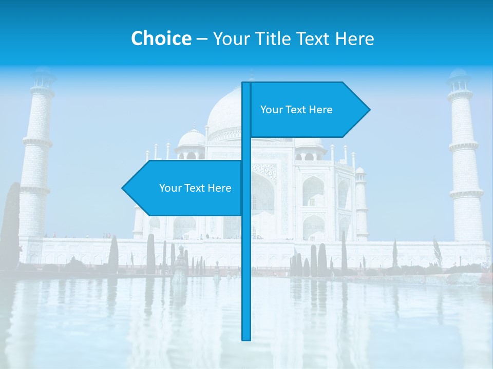 Grandeur Indian Tomb PowerPoint Template