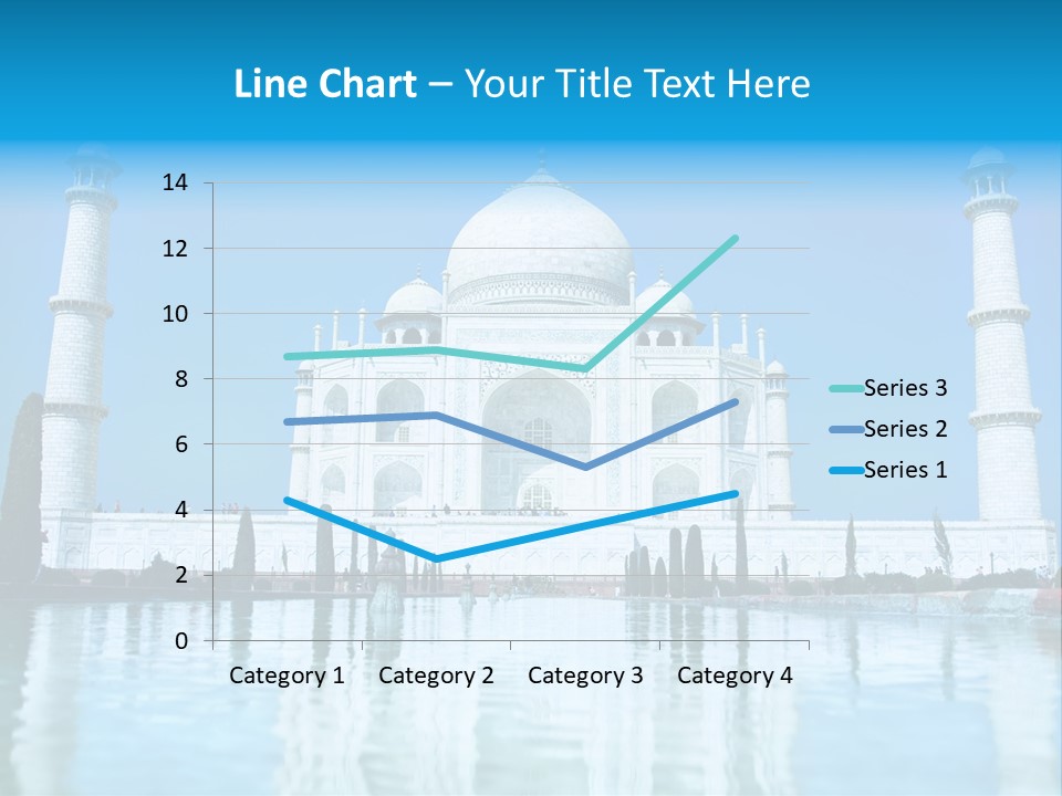Grandeur Indian Tomb PowerPoint Template