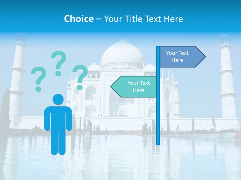 Grandeur Indian Tomb PowerPoint Template