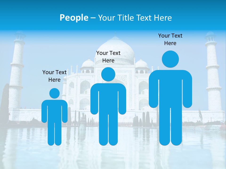 Grandeur Indian Tomb PowerPoint Template