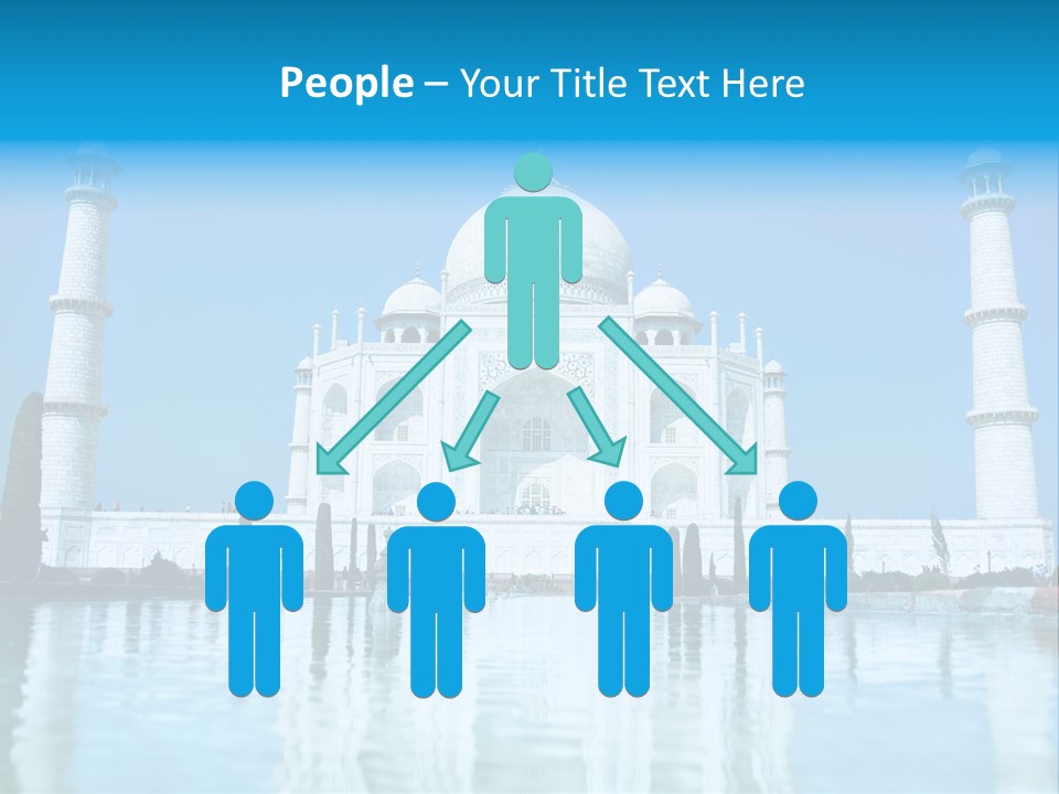 Grandeur Indian Tomb PowerPoint Template