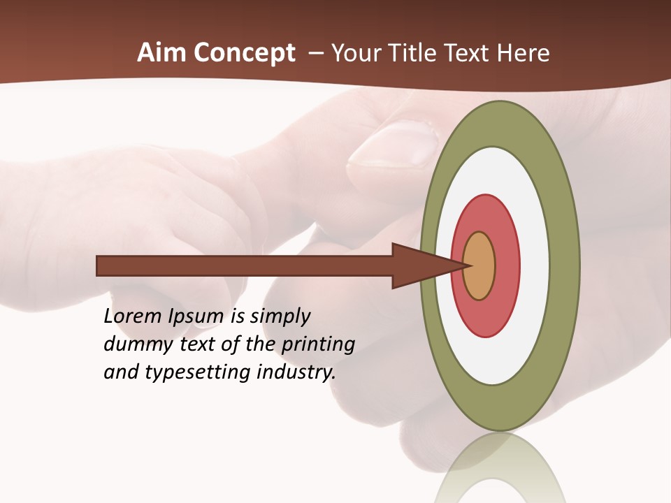 Help Aid Closeup PowerPoint Template