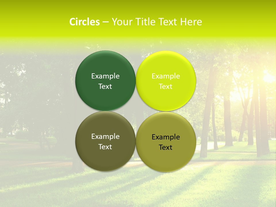 Rural Lush Area PowerPoint Template