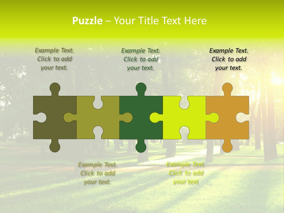 Rural Lush Area PowerPoint Template