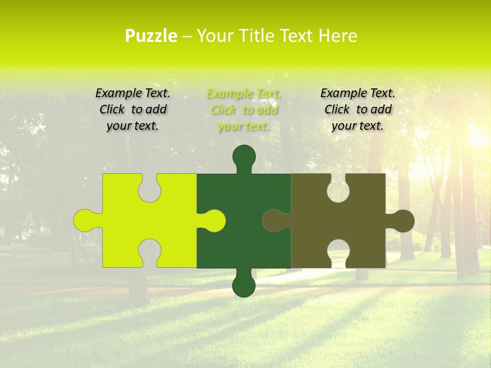 Rural Lush Area PowerPoint Template