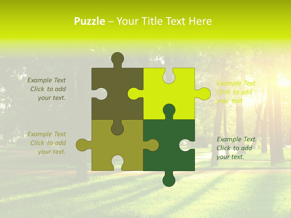 Rural Lush Area PowerPoint Template