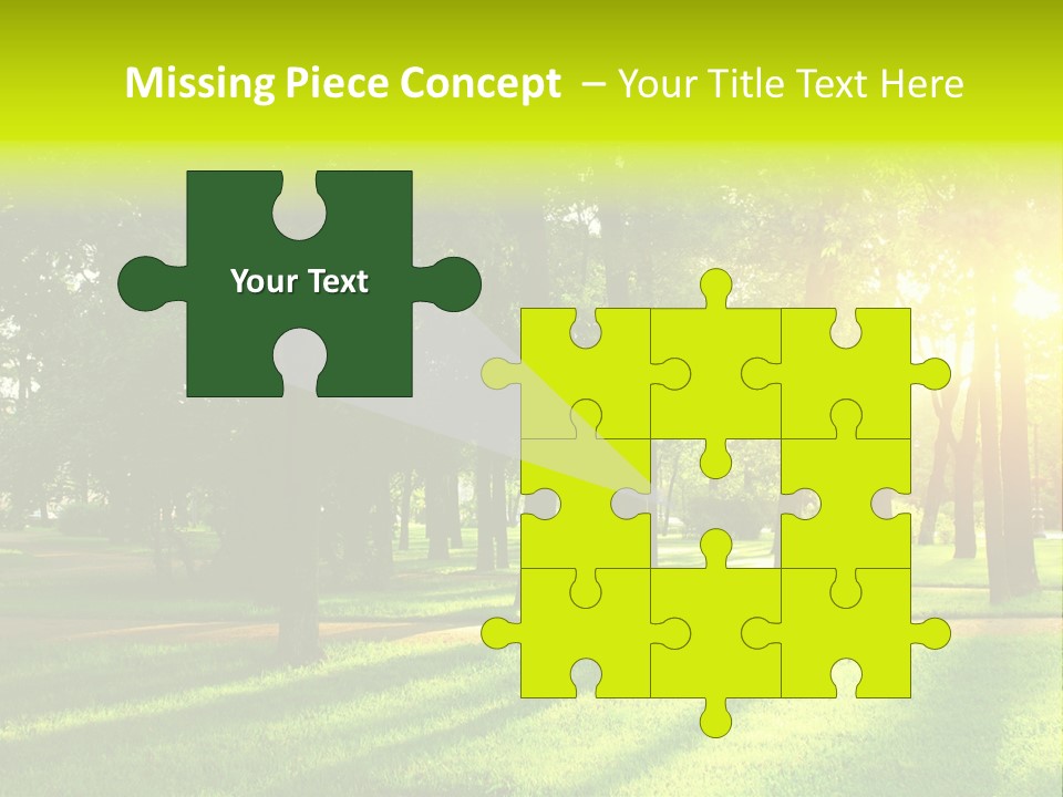 Rural Lush Area PowerPoint Template