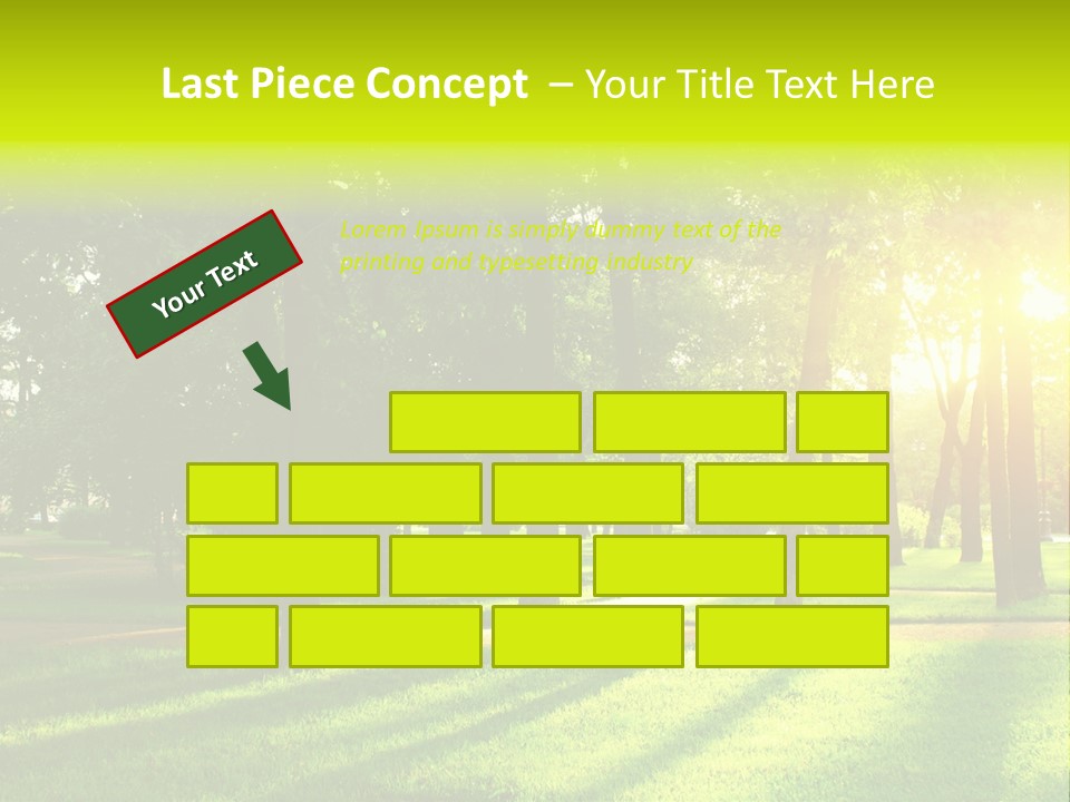 Rural Lush Area PowerPoint Template