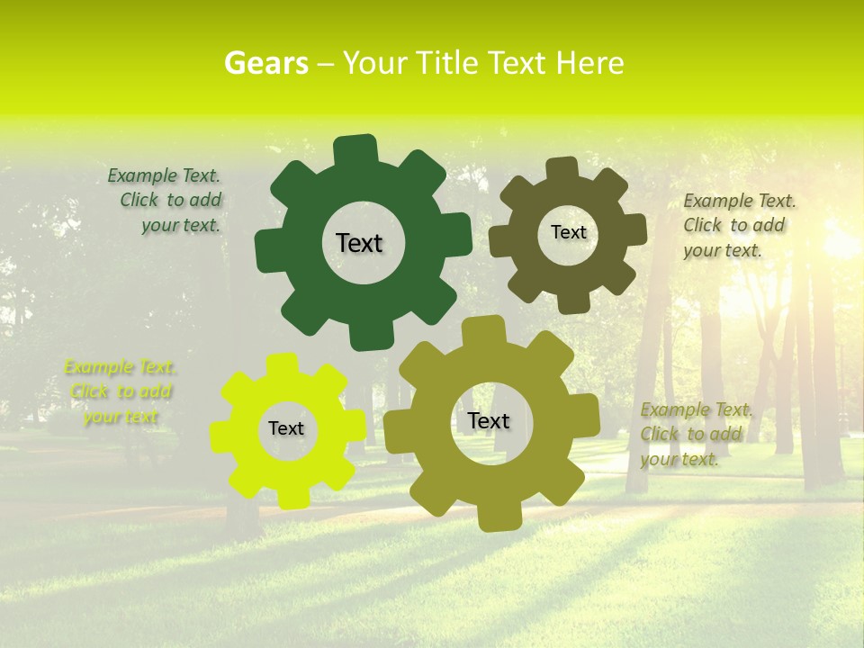 Rural Lush Area PowerPoint Template