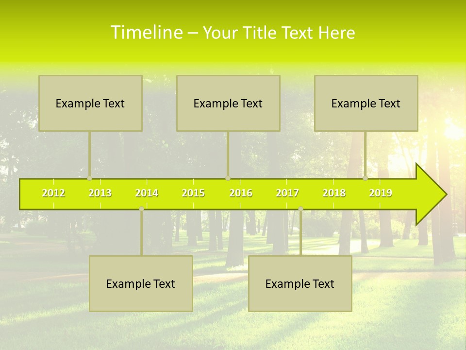 Rural Lush Area PowerPoint Template
