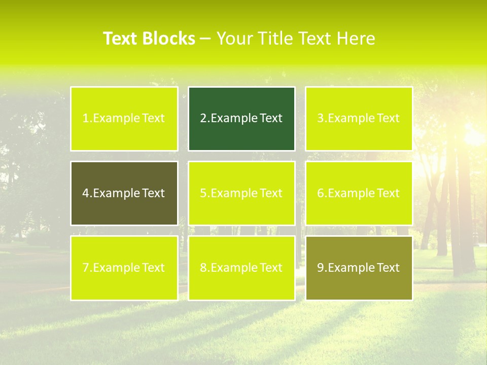 Rural Lush Area PowerPoint Template