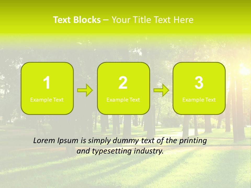 Rural Lush Area PowerPoint Template