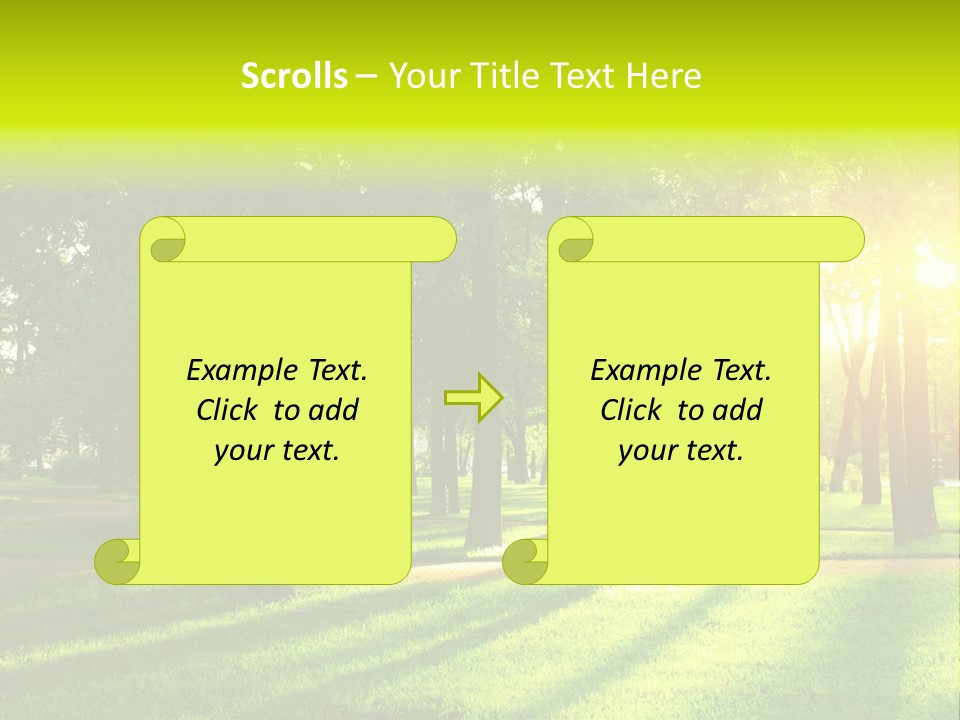 Rural Lush Area PowerPoint Template
