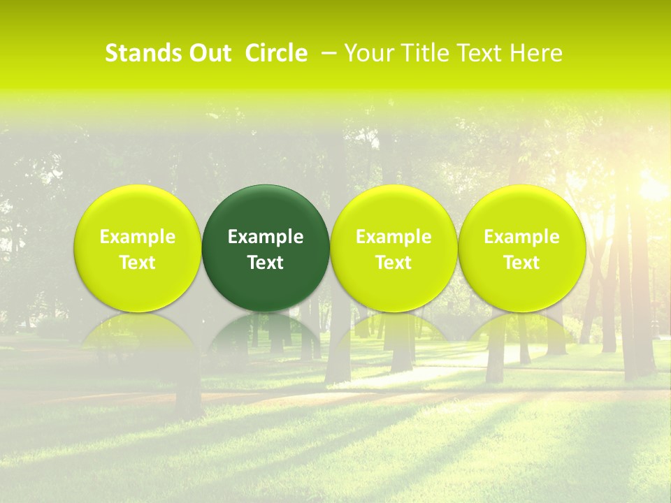 Rural Lush Area PowerPoint Template