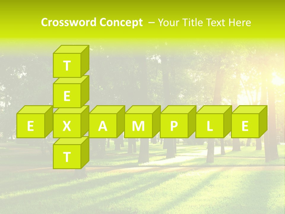 Rural Lush Area PowerPoint Template