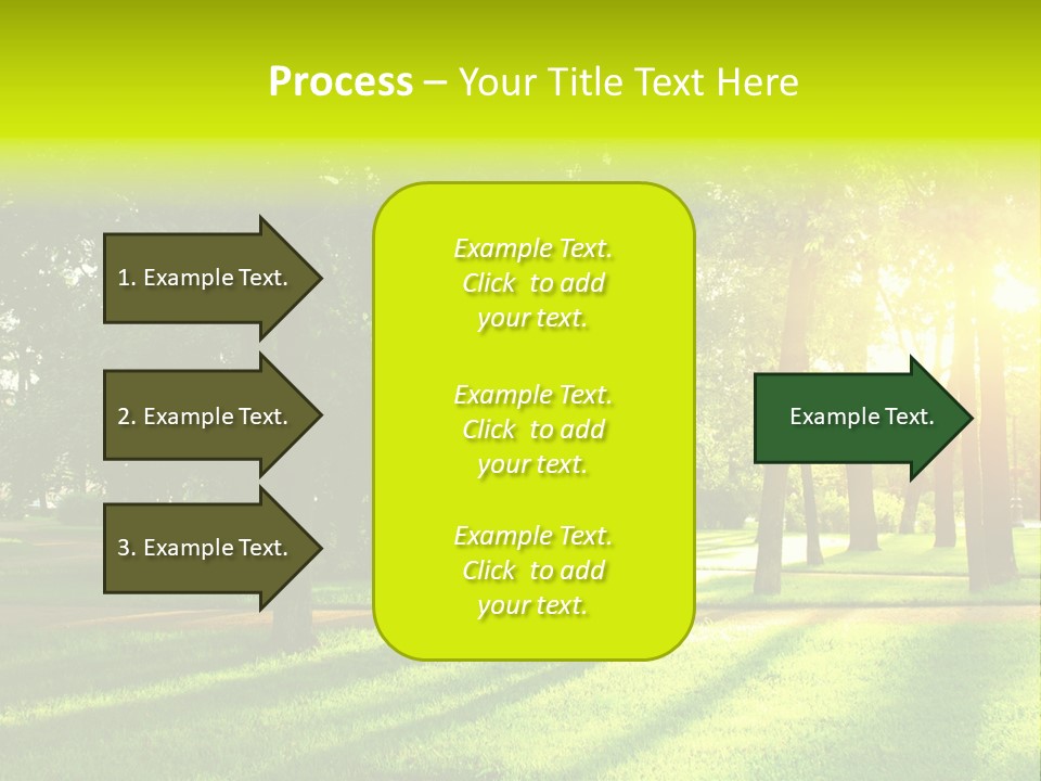 Rural Lush Area PowerPoint Template