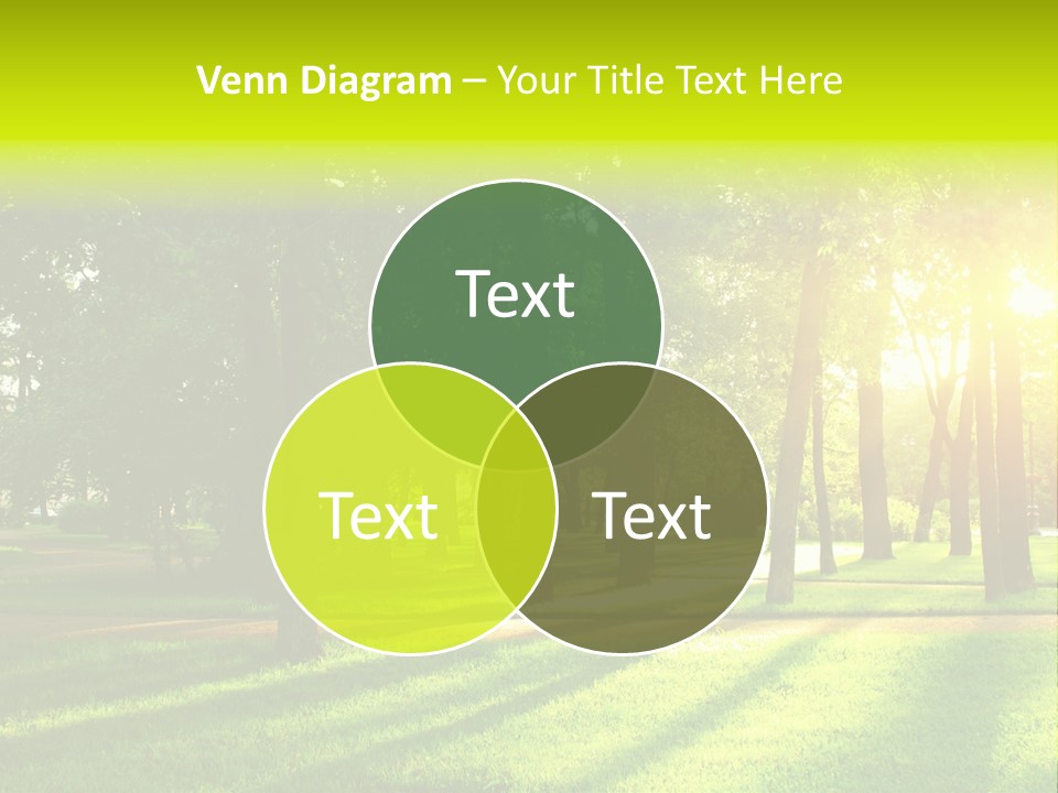 Rural Lush Area PowerPoint Template