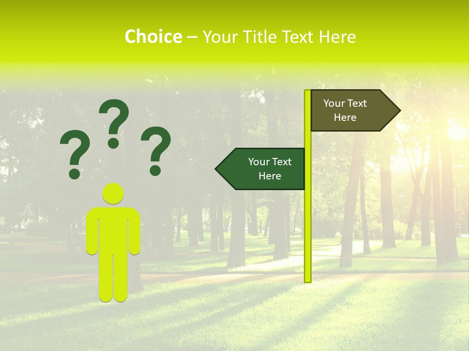 Rural Lush Area PowerPoint Template