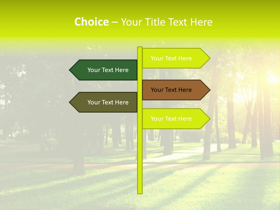 Rural Lush Area PowerPoint Template