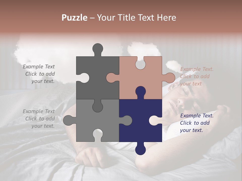 Smile Nap Sleep PowerPoint Template
