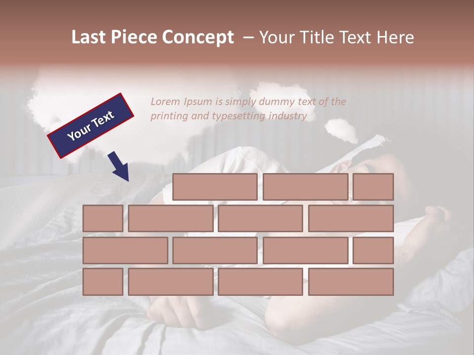 Smile Nap Sleep PowerPoint Template
