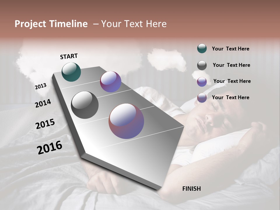 Smile Nap Sleep PowerPoint Template