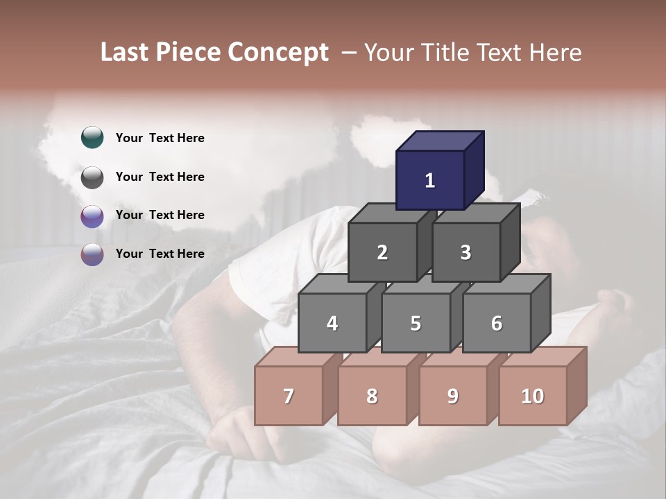 Smile Nap Sleep PowerPoint Template