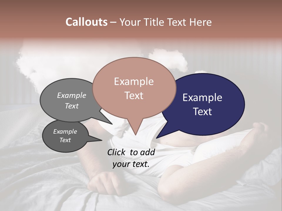 Smile Nap Sleep PowerPoint Template