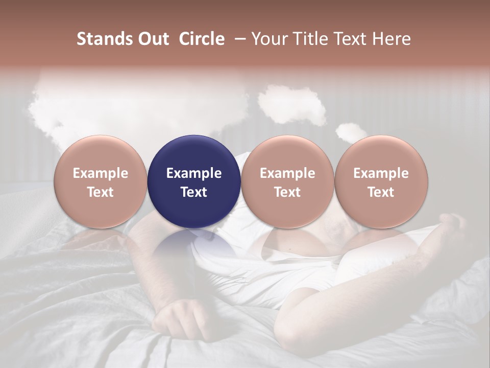 Smile Nap Sleep PowerPoint Template