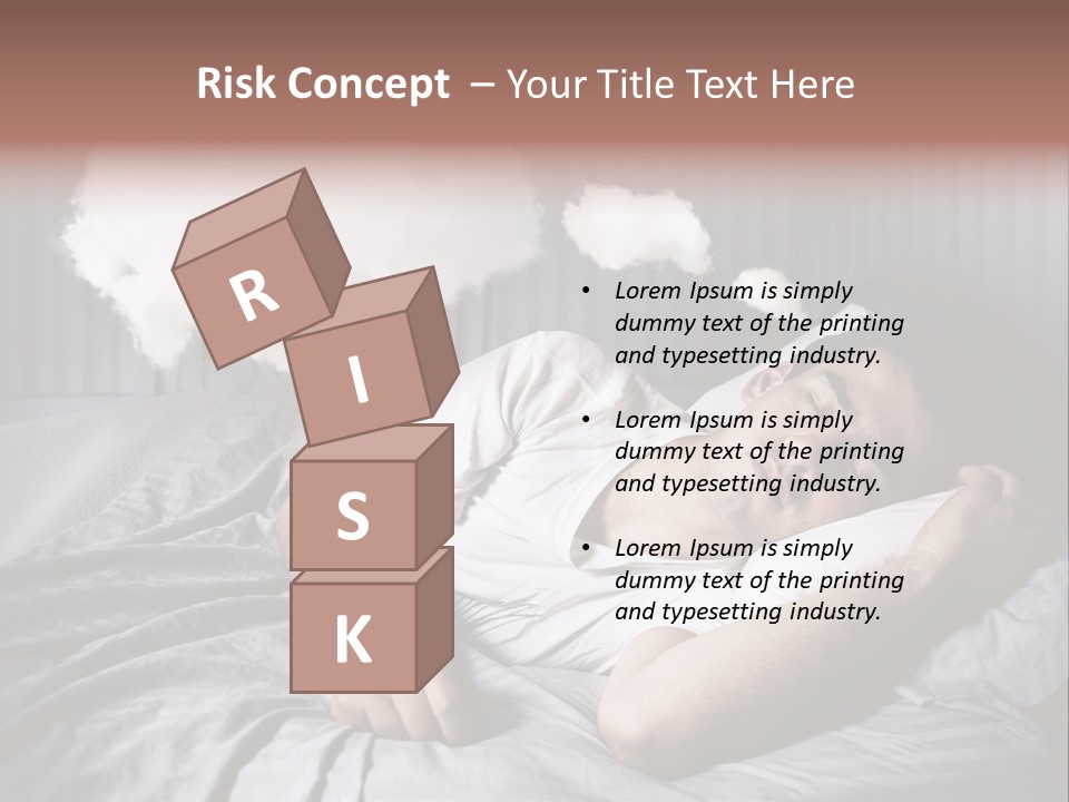 Smile Nap Sleep PowerPoint Template