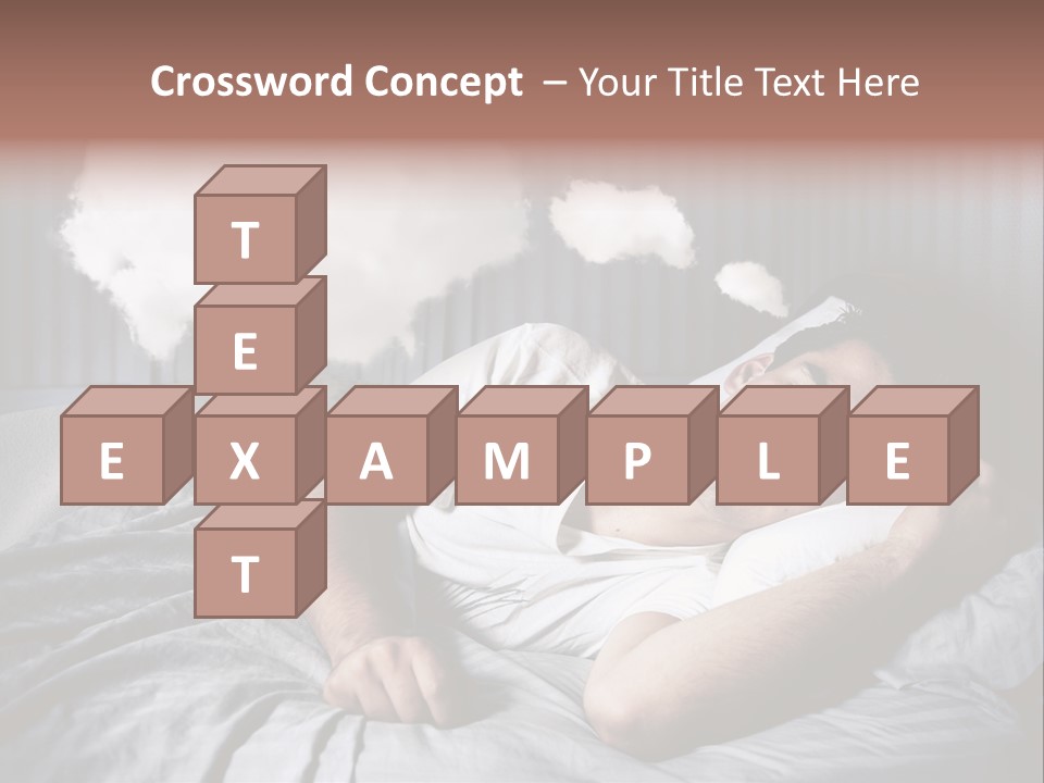 Smile Nap Sleep PowerPoint Template