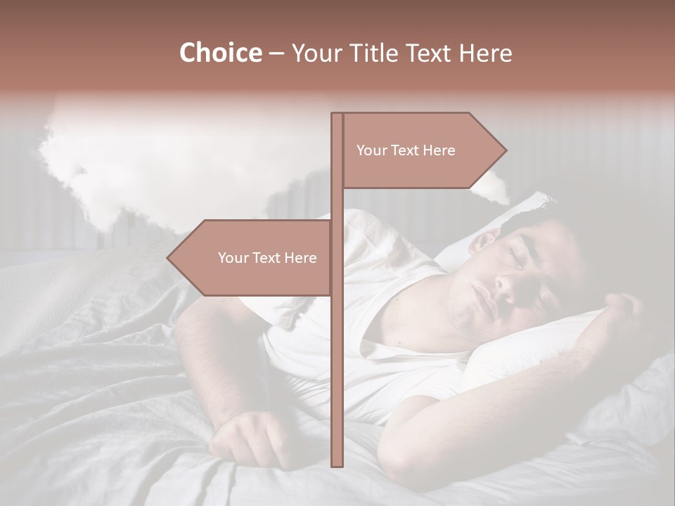 Smile Nap Sleep PowerPoint Template