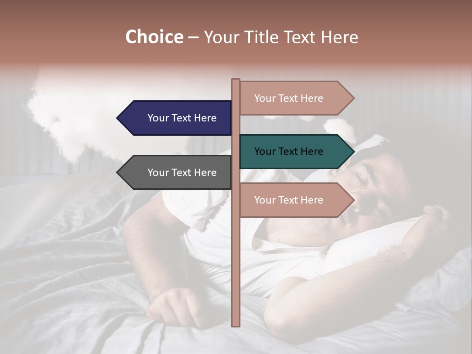 Smile Nap Sleep PowerPoint Template