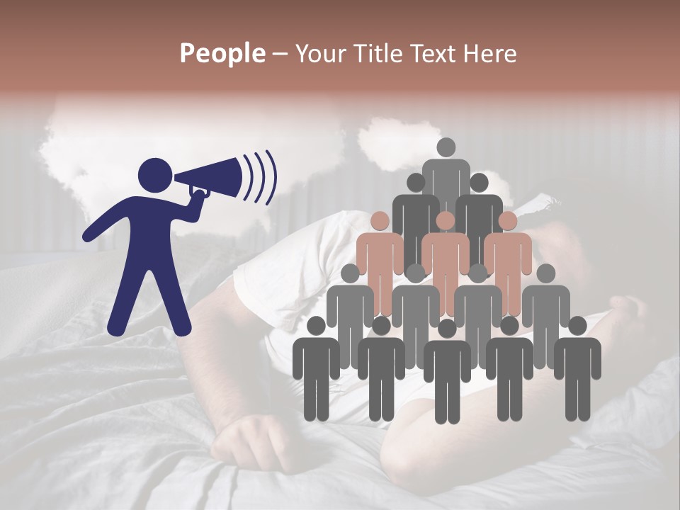 Smile Nap Sleep PowerPoint Template