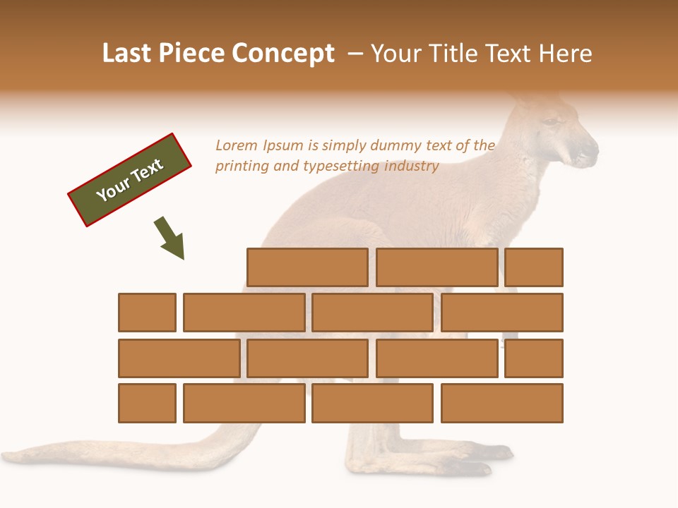 Carrying Red Small PowerPoint Template