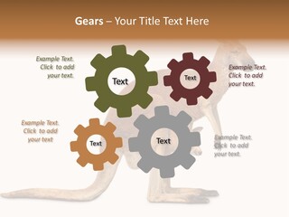 Carrying Red Small PowerPoint Template