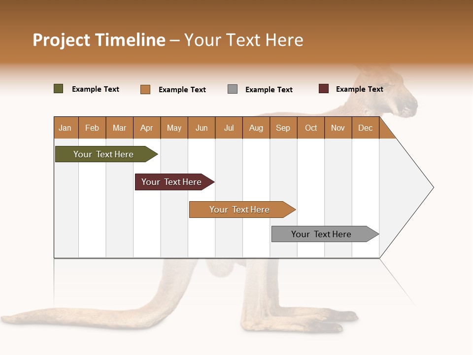 Carrying Red Small PowerPoint Template
