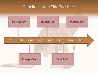Carrying Red Small PowerPoint Template