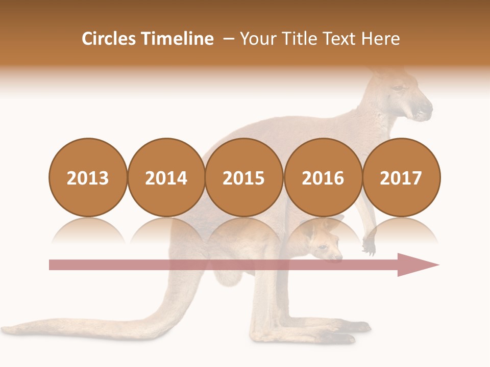 Carrying Red Small PowerPoint Template