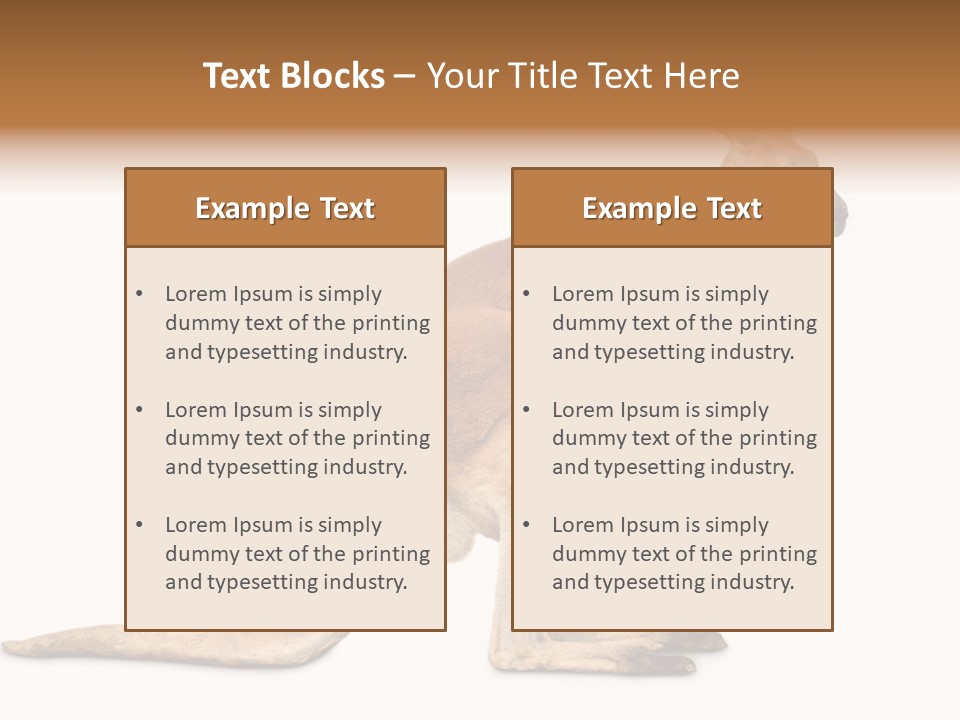 Carrying Red Small PowerPoint Template