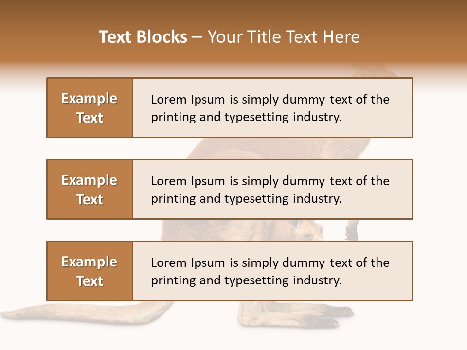 Carrying Red Small PowerPoint Template