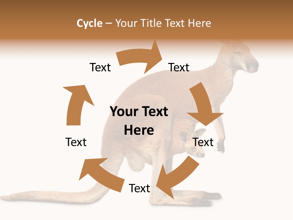 Carrying Red Small PowerPoint Template