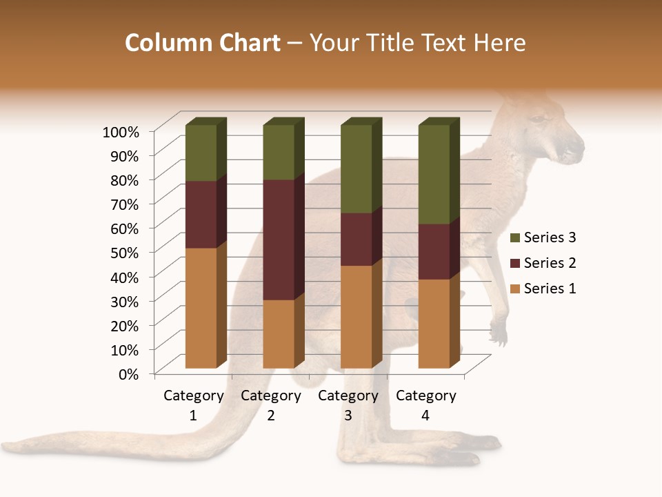 Carrying Red Small PowerPoint Template