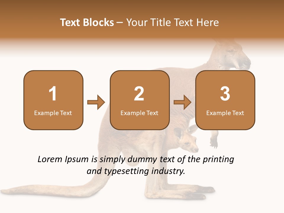 Carrying Red Small PowerPoint Template