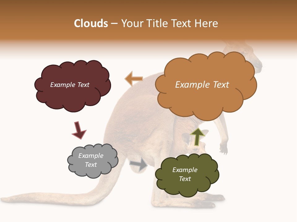 Carrying Red Small PowerPoint Template