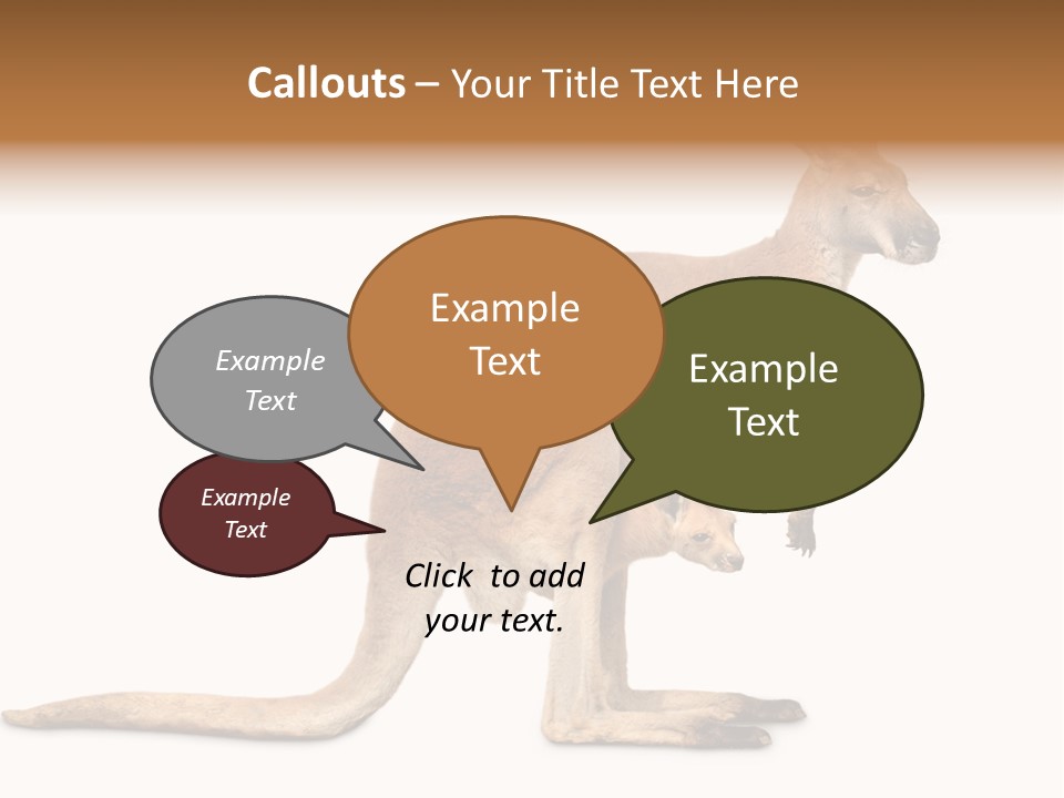 Carrying Red Small PowerPoint Template