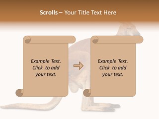 Carrying Red Small PowerPoint Template