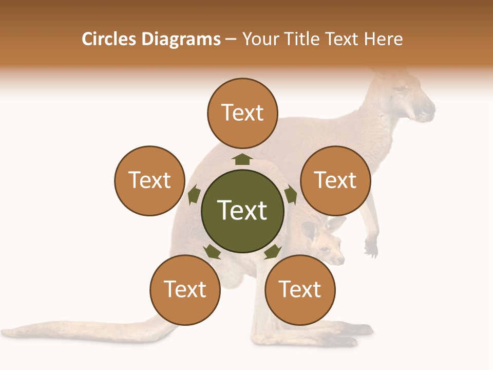 Carrying Red Small PowerPoint Template