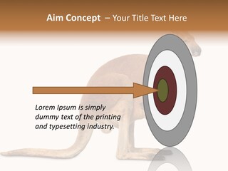 Carrying Red Small PowerPoint Template